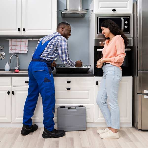 can you provide an estimate for cooktop repair before beginning any work in Eglon WV